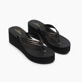 Intricate Detail Wedges black side angle