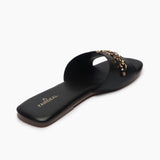 Chainlink Accented Flats black back