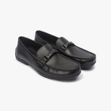 GEOX Moner Wide 2 Fit Driver Buckle black side angle