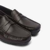 GEOX Monet Wide 2 Fit Driver brown side angle zoom