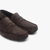 GEOX Kosmopolis Grip Drivers Suede mud