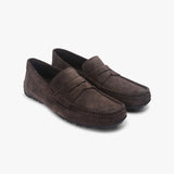 GEOX Kosmopolis Grip Drivers Suede mud