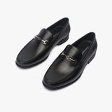 Moccasins with Metal Bit black opposite