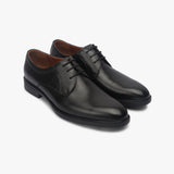 Classic Broad Toe Derbys black side angle