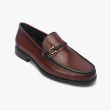 XC Lite Braided Bit Loafers cognac side single