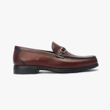 XC Lite Braided Bit Loafers cognac side profile
