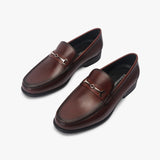 Moccasins with Metal Bit cognac opposite