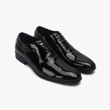Evening Patent Derbys black side angle