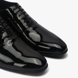 Evening Patent Derbys black side angle zoom