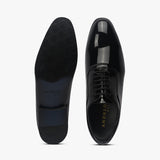 Evening Patent Derbys black top and sole
