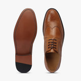 Broad Toe Brogues tan top and sole