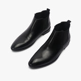 Box Calf Leather Chelsea Boot black opposite