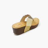 Multiple Striped Wedges antique back angle