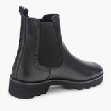 Combat Chelsea Boots black back