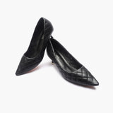 Quilted Pumps black