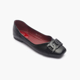 Chainlink Flat Ballerinas black side single