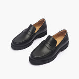 EVA Sole Penny Slip On black opposite side