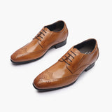 Elevated Brogues tan opposite side