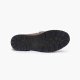 EVA Sole Penny Slip On brown sole