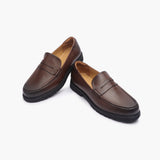 EVA Sole Penny Slip On brown