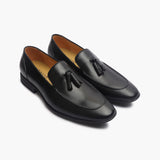 Tassle Slip Ons black side angle