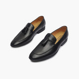 Tassle Slip Ons black opposite side