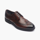 Sheridan Brogues brown side single