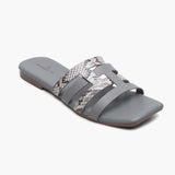 Asymmetric Slides grey side single