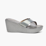 Dual Tone Cross Wedges grey side profile