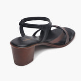 Strappy Lightweight Sandals black back
