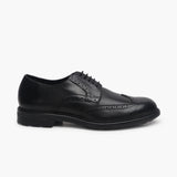Geox Walk Pleasure Brogues black side profile