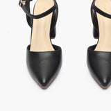 Classic AnkleStrap Pumps black front zoom