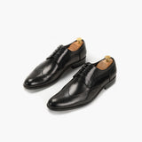 The Classic Brogue black opposite side angle