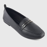 Metal Accented Shoes Black