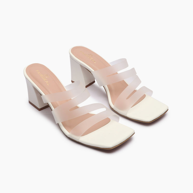 Smokey Strap Slip Ons white side angle