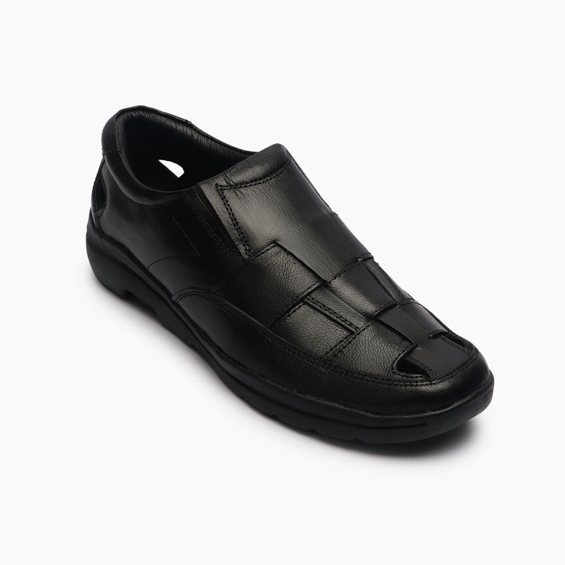 Roman Style Shoes black side single