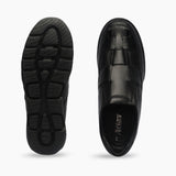 Roman Style Shoes black top and sole