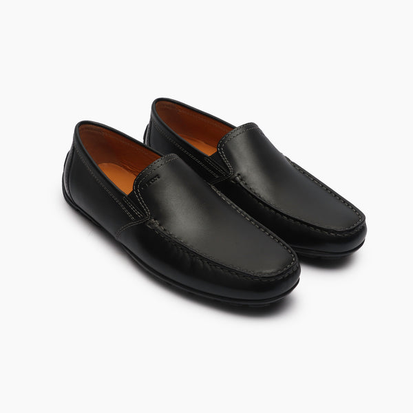 GEOX Monet Loafers black side angle
