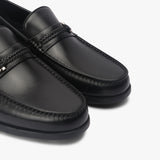 XC Lite Braided Bit Loafers black side angle zoom