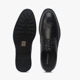 Broad Toe Wingtips black top and sole