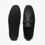 T Buckle Loafers black top and sole