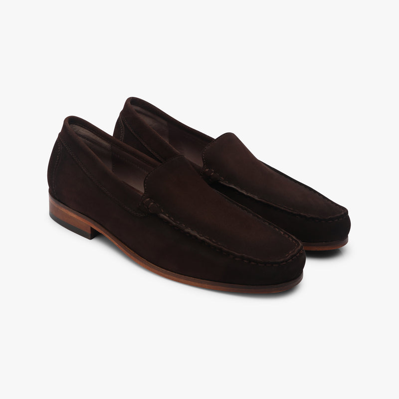 Suede Moccassins brown