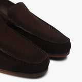 Suede Moccassins brown