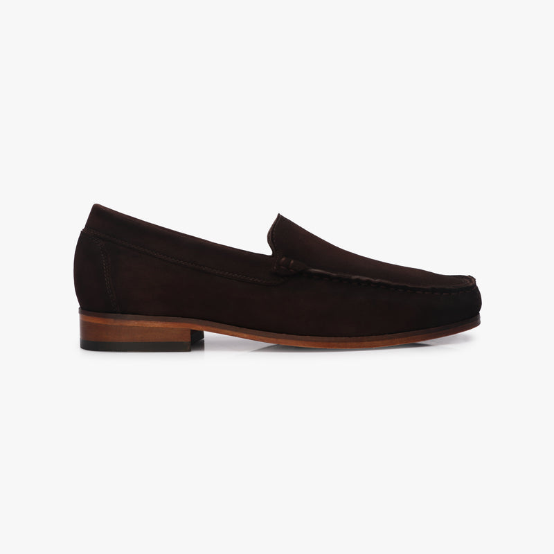 Suede Moccassins brown