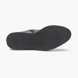 Front Zipper Detail Boots black sole