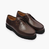 Giorgio Wallabees brown side angle