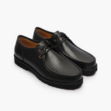 Giorgio Wallabees black side angle