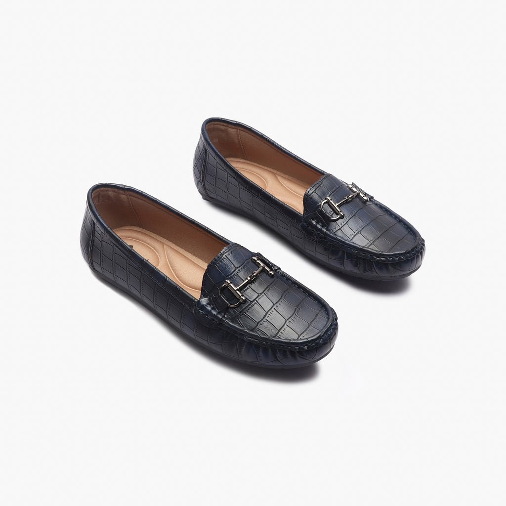 Croc cheap print loafers