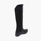 Quilted Boots black back