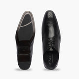 Elevated Brogues black top and sole